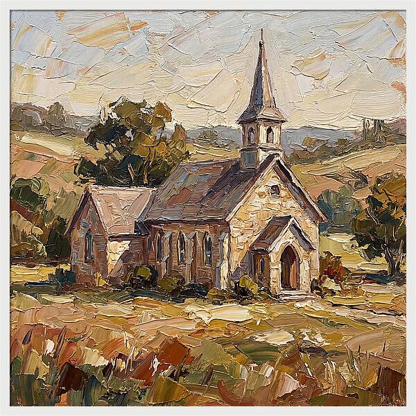 Country Church In Soft Light