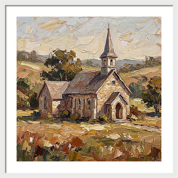 Country Church In Soft Light