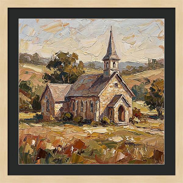 Country Church In Soft Light