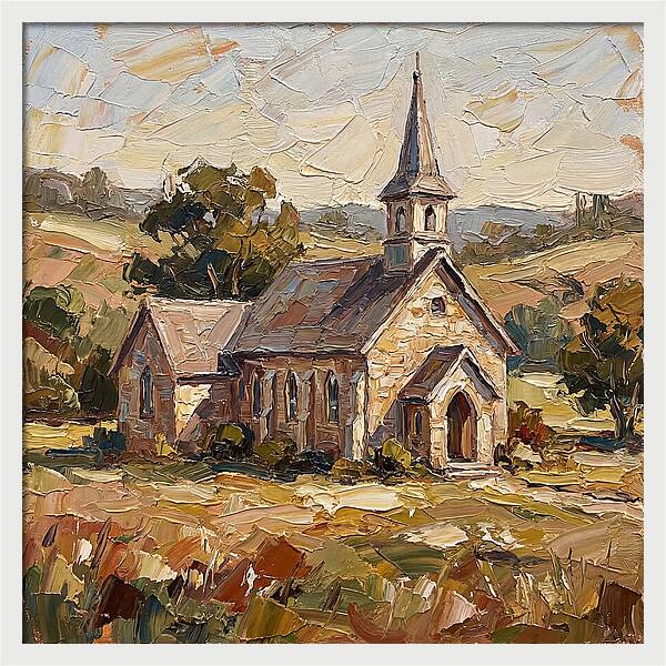 Country Church In Soft Light
