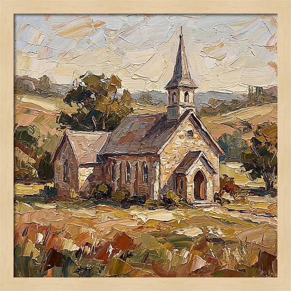 Country Church In Soft Light