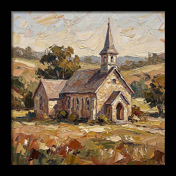Country Church In Soft Light