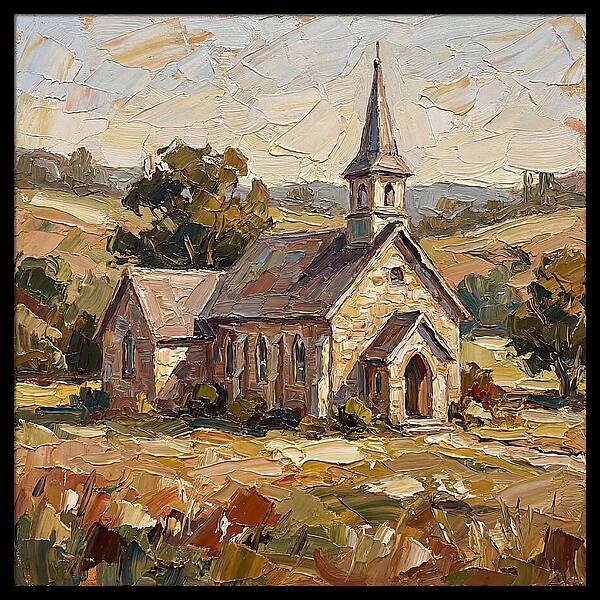 Country Church In Soft Light