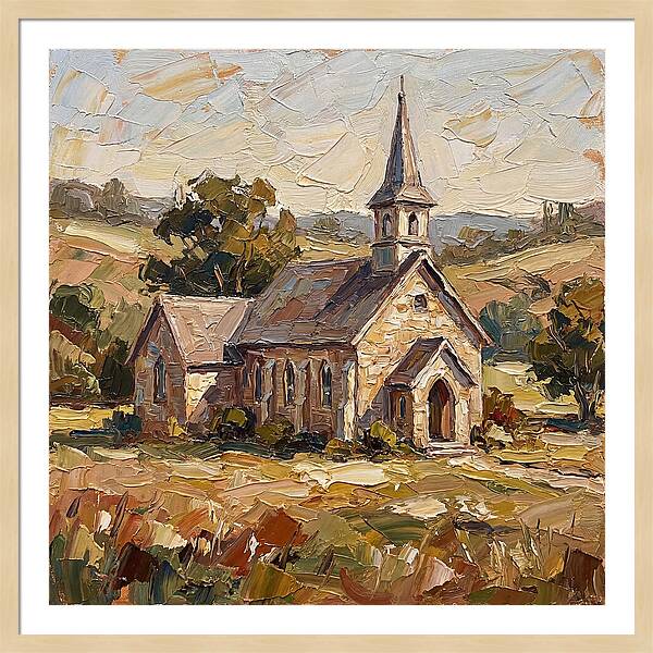 Country Church In Soft Light