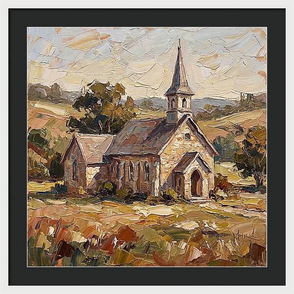 Country Church In Soft Light