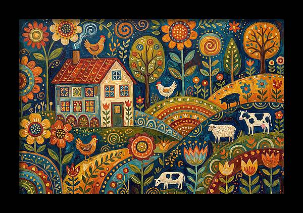 Country Farmhouse Charm