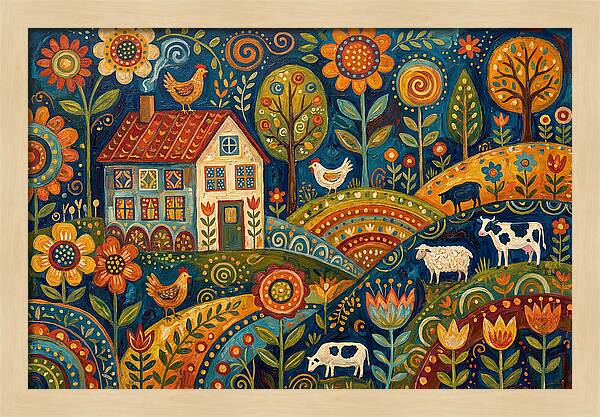 Country Farmhouse Charm