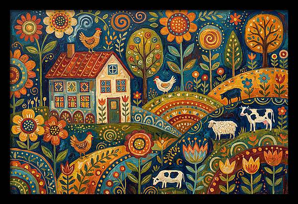 Country Farmhouse Charm