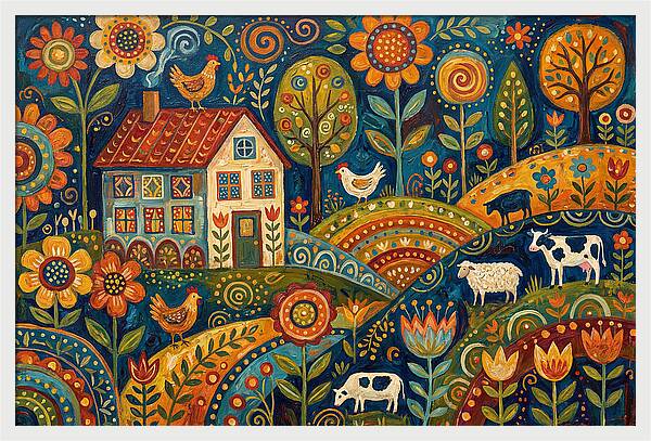 Country Farmhouse Charm