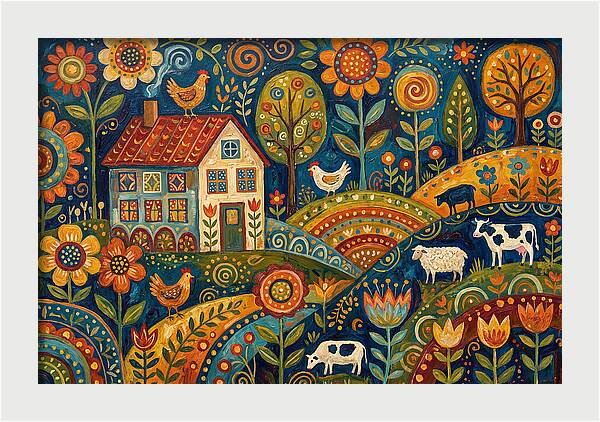 Country Farmhouse Charm