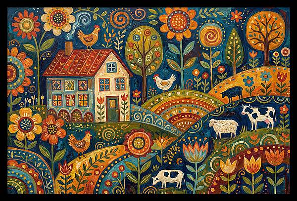 Country Farmhouse Charm