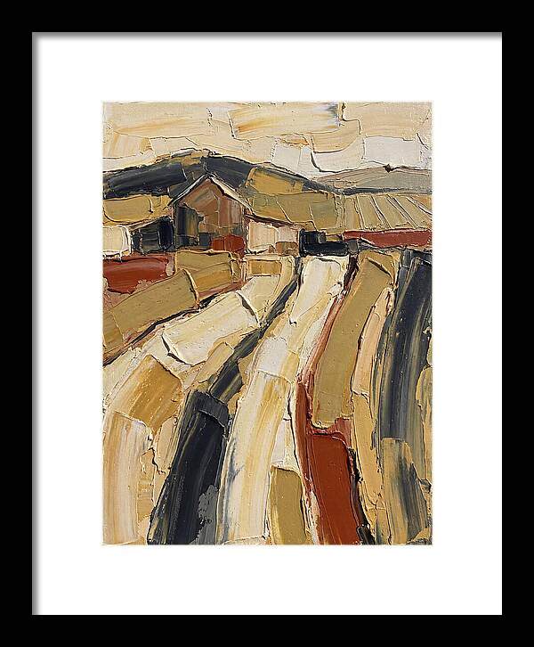 Country Farmhouse Landscape