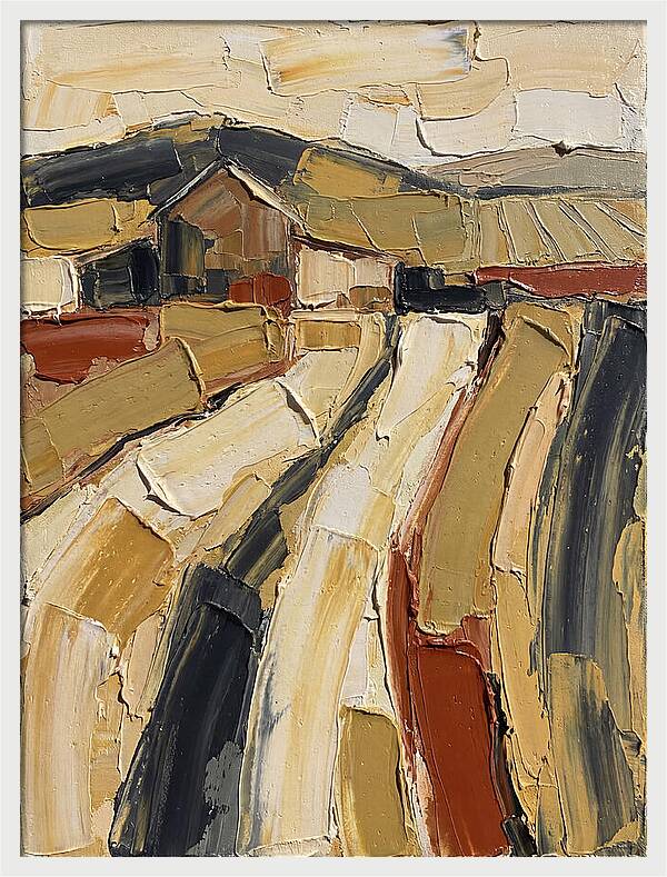 Country Farmhouse Landscape