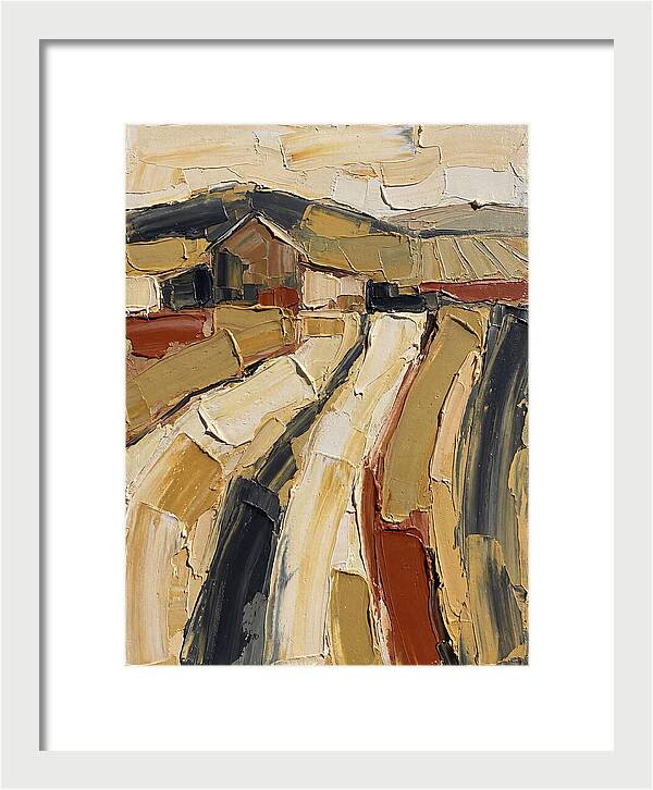 Country Farmhouse Landscape