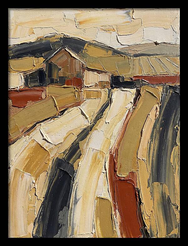 Country Farmhouse Landscape