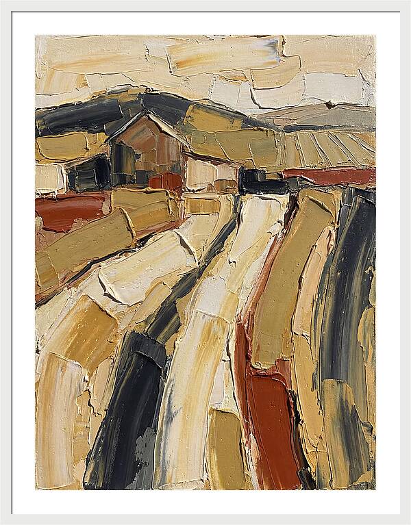 Country Farmhouse Landscape