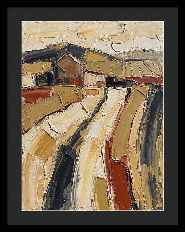 Country Farmhouse Landscape