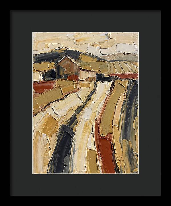 Country Farmhouse Landscape