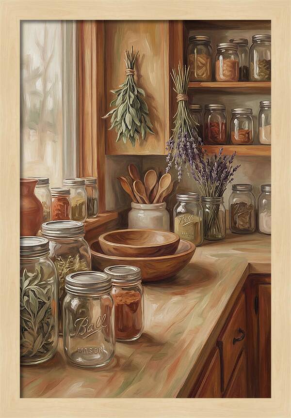 Country Kitchen Serenity