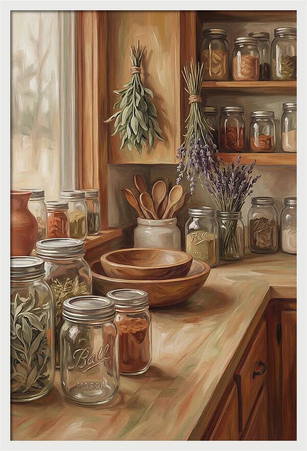 Country Kitchen Serenity