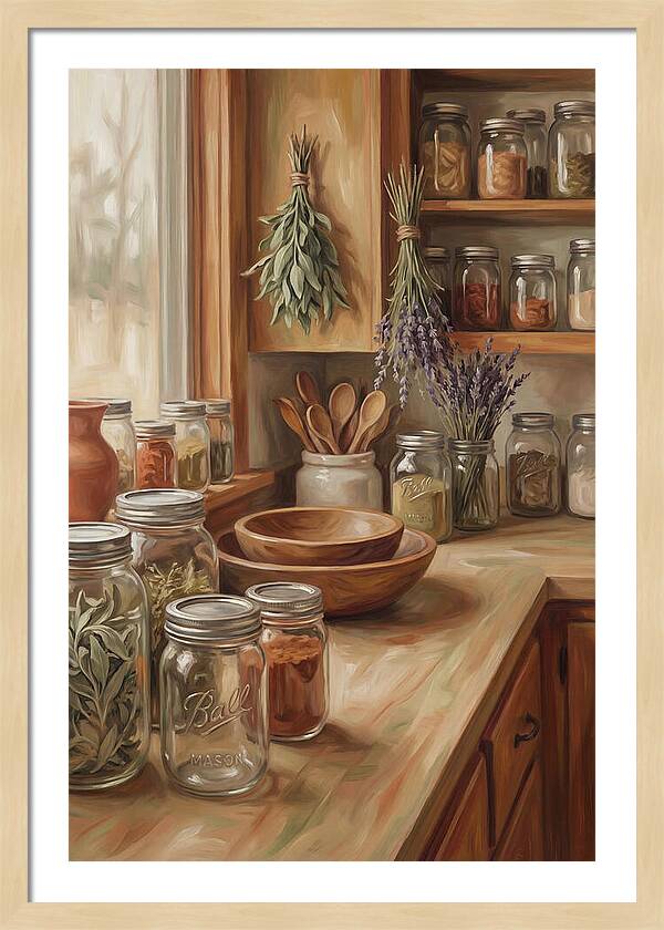 Country Kitchen Serenity