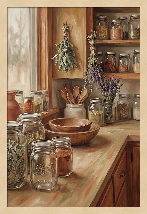 Country Kitchen Serenity