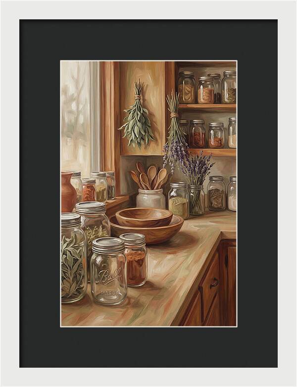 Country Kitchen Serenity