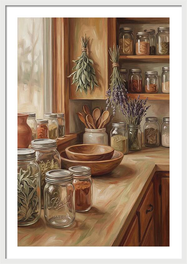 Country Kitchen Serenity
