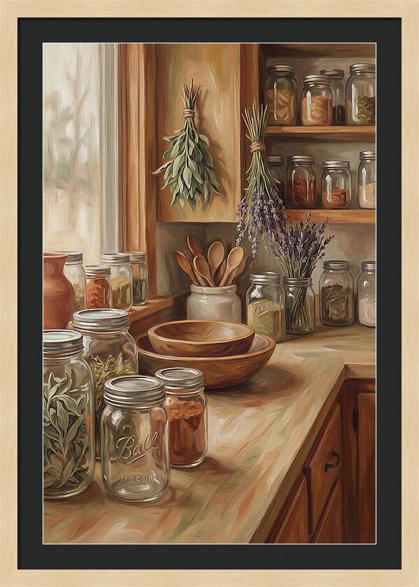 Country Kitchen Serenity