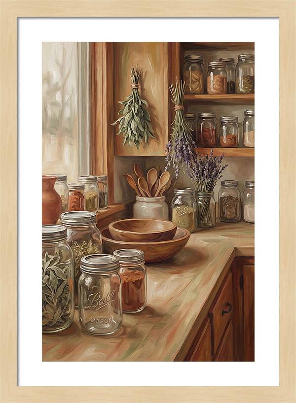 Country Kitchen Serenity