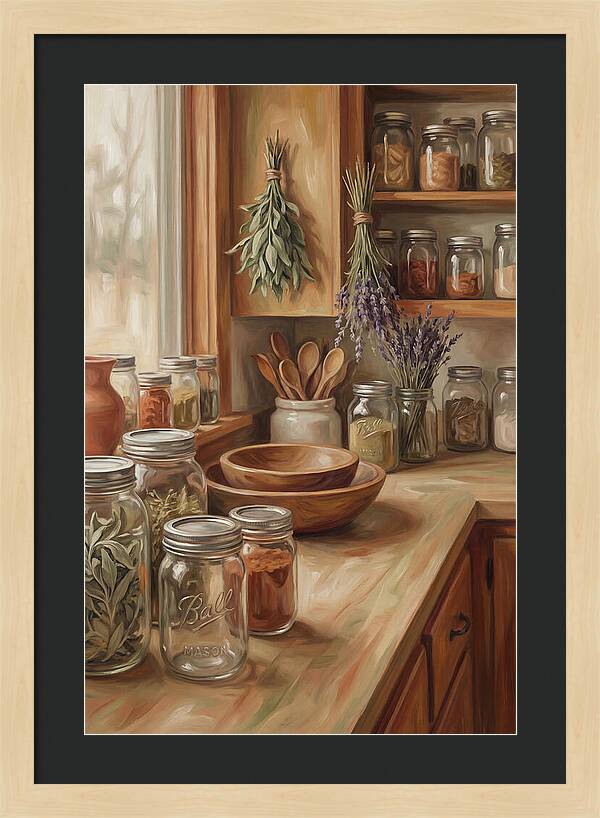 Country Kitchen Serenity