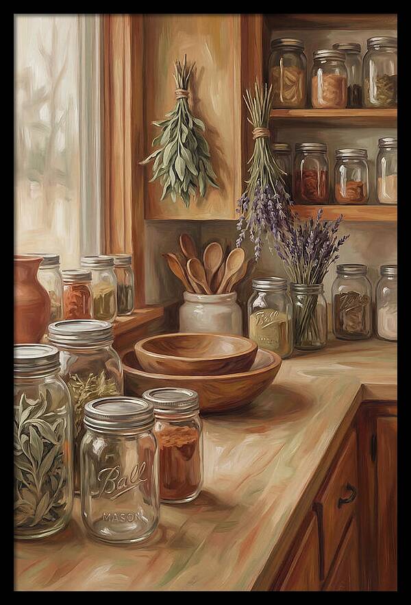 Country Kitchen Serenity