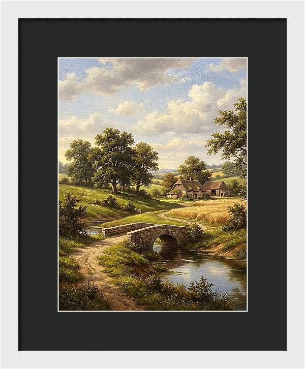 Country Serenity Landscape
