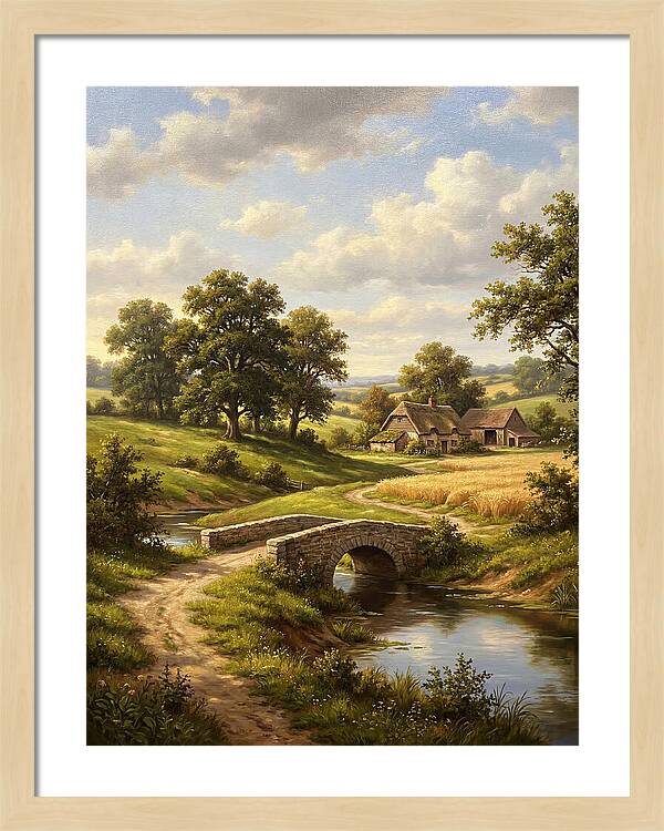 Country Serenity Landscape