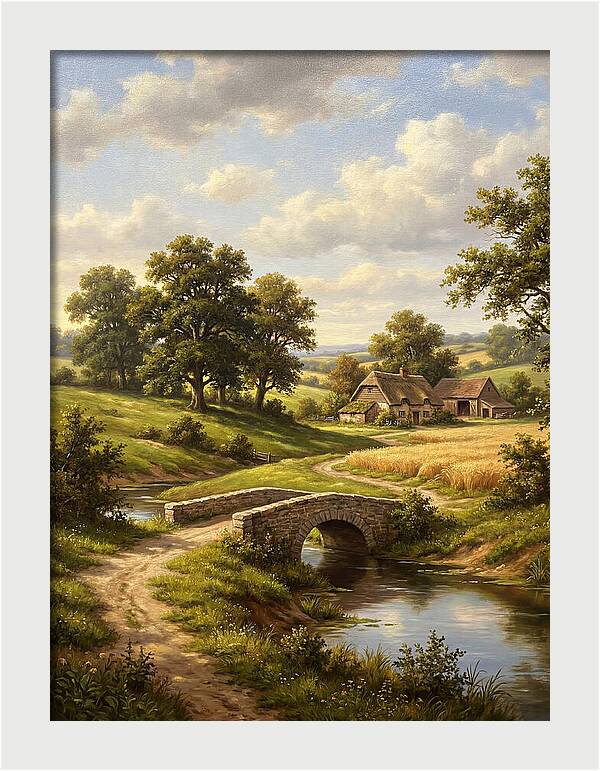 Country Serenity Landscape