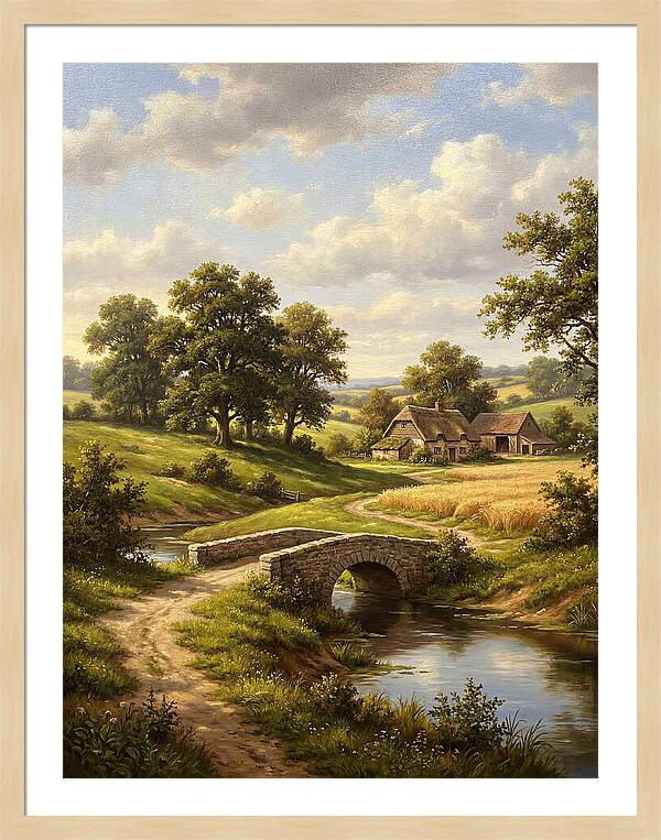 Country Serenity Landscape