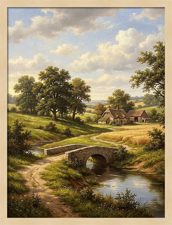 Country Serenity Landscape