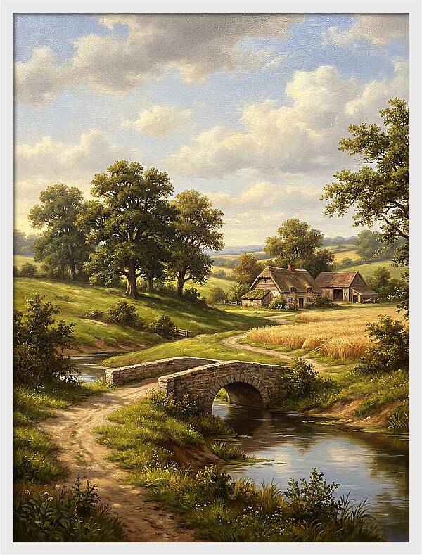 Country Serenity Landscape