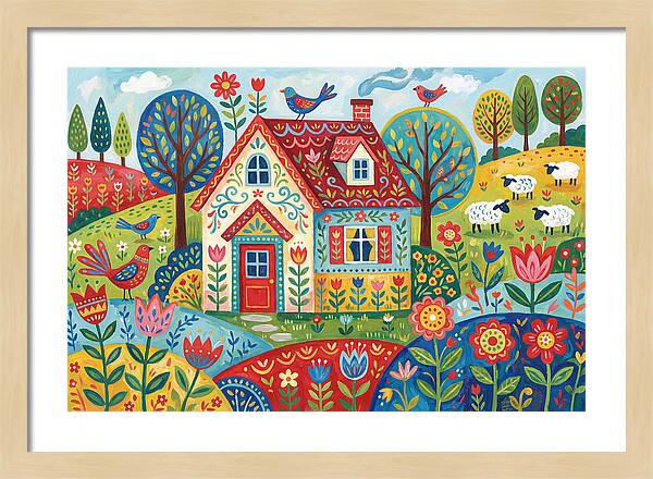Countryside Cottage Charm