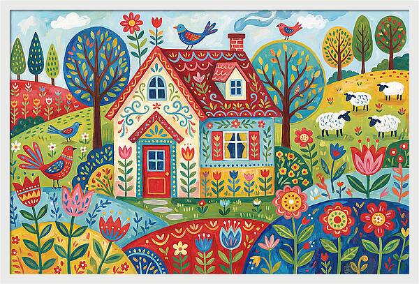 Countryside Cottage Charm