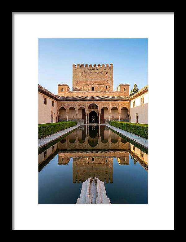 Court Of The Myrtles Reflection