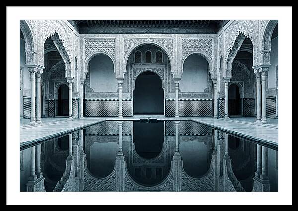 Court Of The Myrtles Reflection