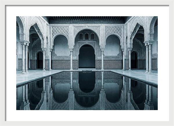 Court Of The Myrtles Reflection