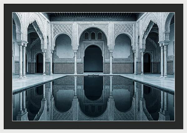Court Of The Myrtles Reflection