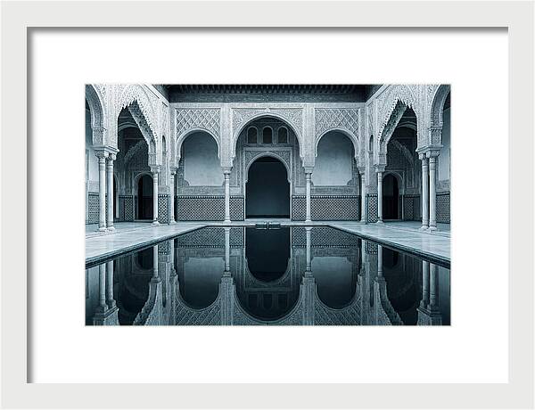 Court Of The Myrtles Reflection