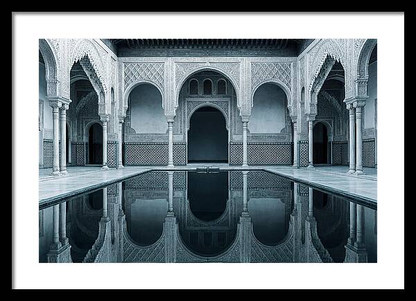 Court Of The Myrtles Reflection