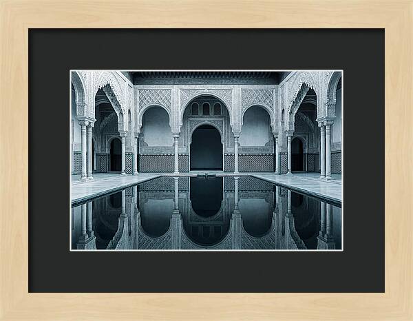 Court Of The Myrtles Reflection