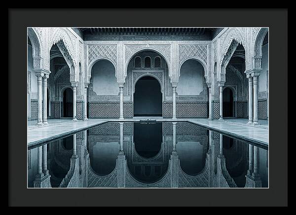 Court Of The Myrtles Reflection