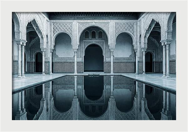 Court Of The Myrtles Reflection