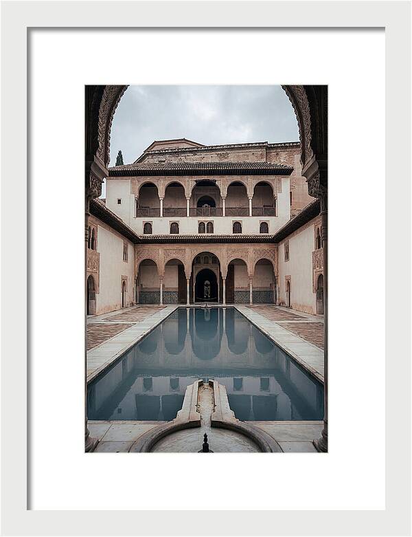 Court Of The Myrtles Reflections